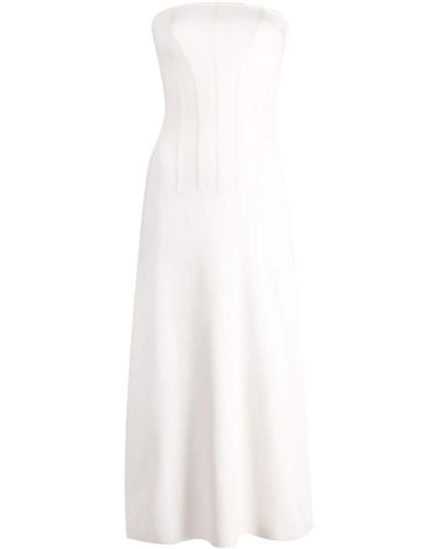 Manning Cartell Escalade Strapless Midi Dress - White