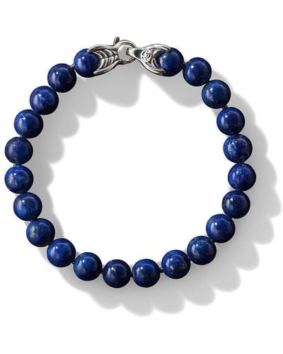 David Yurman Spiritual Beads Armband mit Lapislazuli - Blau