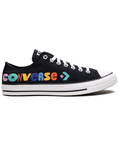 converse black Chuck Taylor All Star Ox Sneakers