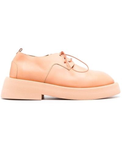 Marsèll Gommellone Leather Lace-up Shoes - Pink