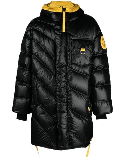 Canada Goose X Pyer Moss Hooded Quilted Down Coat - Black