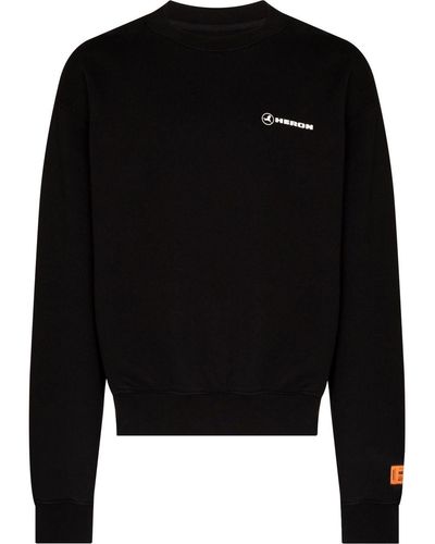 Heron Preston Sweater Met Logoband - Zwart