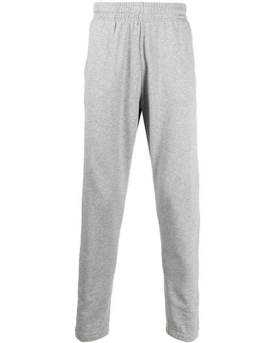Maison Kitsuné Elasticated-waistband Track Pants - Gray