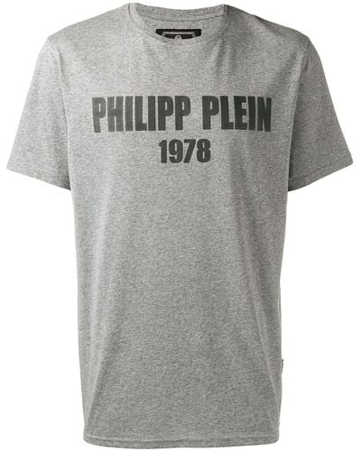 Philipp Plein ロゴ Tシャツ - グレー