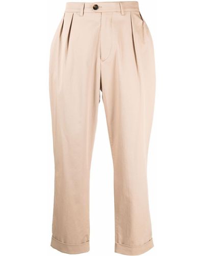 Mackintosh Pantalones chinos Field estilo capri - Neutro