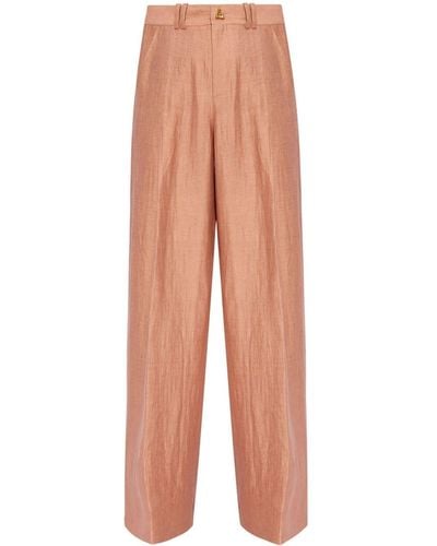 Aeron Wellen Wide-leg Trousers - Pink
