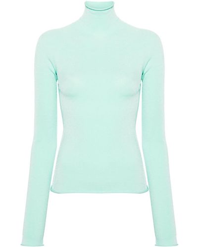 Christian Wijnants Kiyoon Roll-neck Sweater - Blue