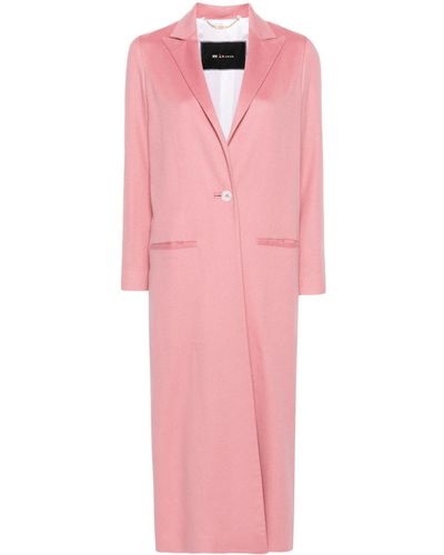 Kiton Cashmere Maxi Coat - Pink