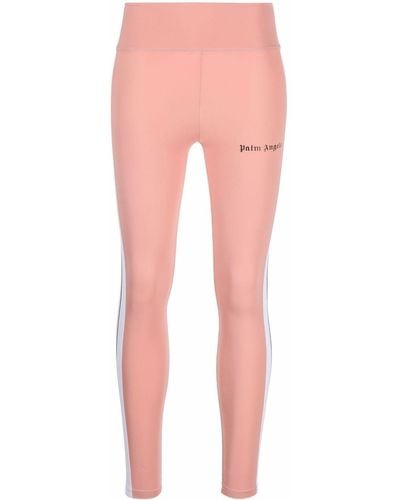 Palm Angels LEGGINGS With Logo Print - Multicolor