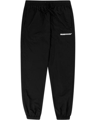 Stadium Goods Embroidered Logo Track Trousers - Black