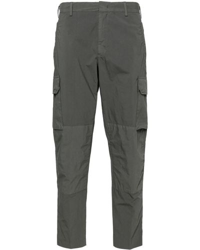 PT Torino Slim-cut cargo trousers - Grau
