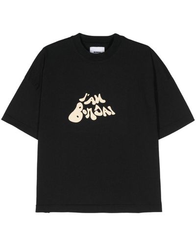 Bonsai T-shirt I'am en coton - Noir