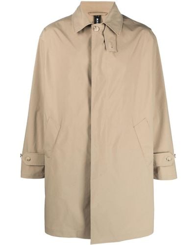 Mackintosh Soho Eco Dry Raincoat - Natural