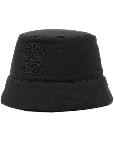 Loewe Anagram-motif Bucket Hat - Black