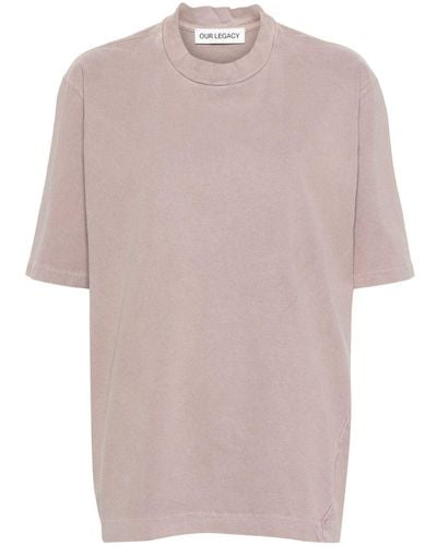 Our Legacy Big Cotton T-shirt - Pink