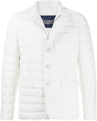 Herno Quilted Padded Jacket - White