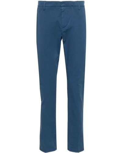 Dondup Pantalones chinos con corte slim - Azul