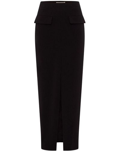 Nicholas Ayada High-waisted Maxi Skirt - Black