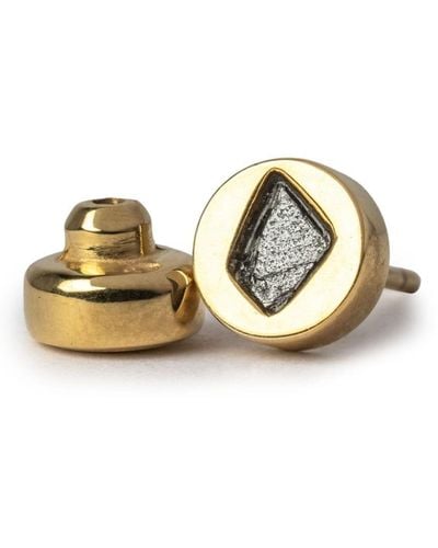 Parts Of 4 Diamond Stud Single-earring - Metallic