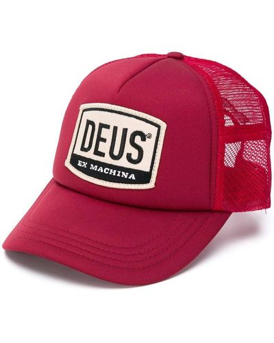 Deus Ex Machina Classic brand cap - Rot