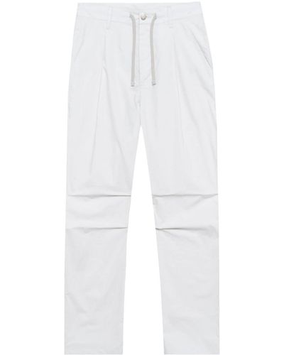 John Elliott Studio Straight-leg Cotton Trousers - White