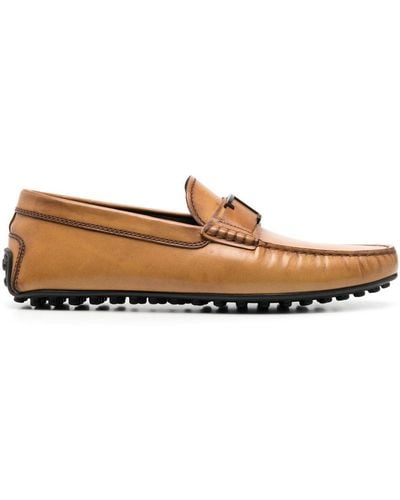 Tod's City Gommino Driving Shoes - Brown