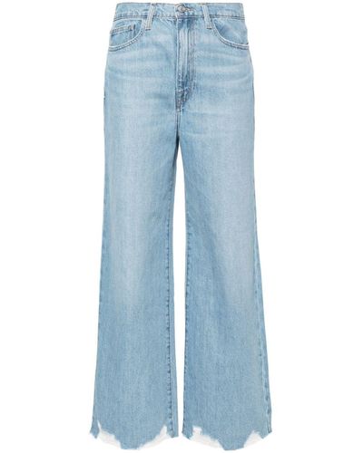 FRAME Weite Le Jane Jeans mit hohem Bund - Blau