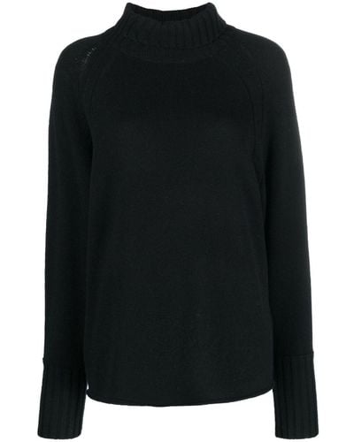Dorothee Schumacher Roll-neck Wool-cashmere Sweater - Black