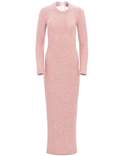 Altuzarra Cindy Crew-neck Maxi Dress - Pink