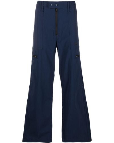 adidas X Wales Bonner Embroidered Logo Cargo Pants - Blue