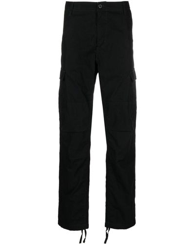 Carhartt Aviation Cargo-pockets Ripstop Trousers - Black