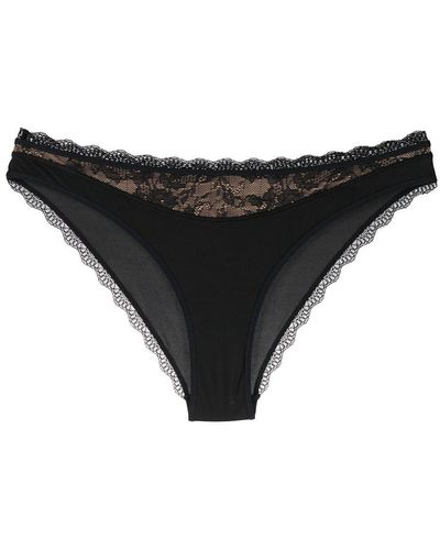 Marlies Dekkers Carita Lace-trim Bikini Briefs - Black