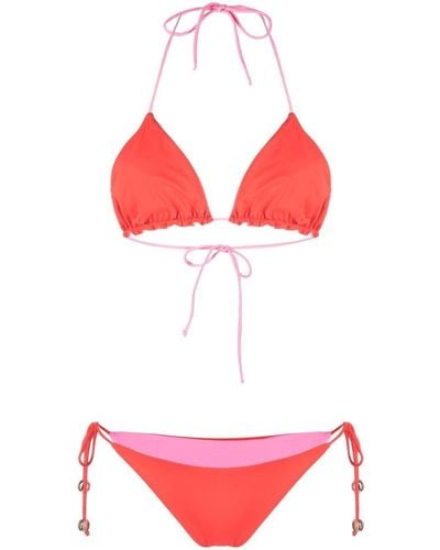 Tara Matthews Capo Reversible Bikini - Pink