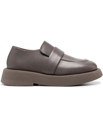 Marsèll Chunky Leather Loafers - Brown