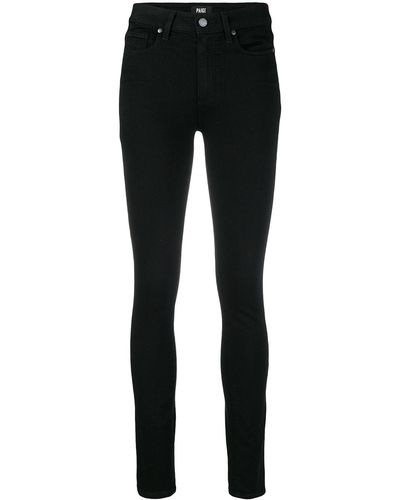 PAIGE Stretch Slim-fit Jeans - ブラック