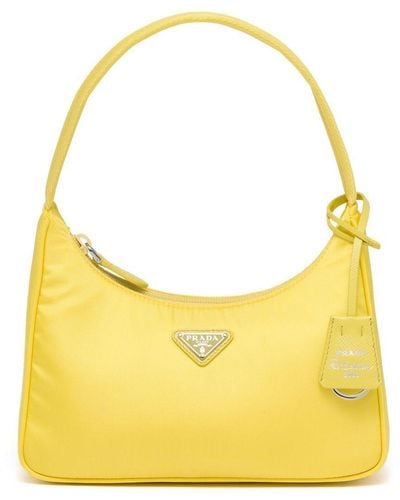 Prada Re-edition 2000 Re-nylon Mini Bag - Yellow