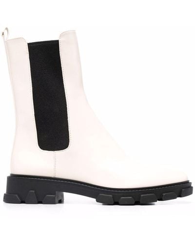 MICHAEL Michael Kors Chelsea-Boots mit runder Kappe - Weiß