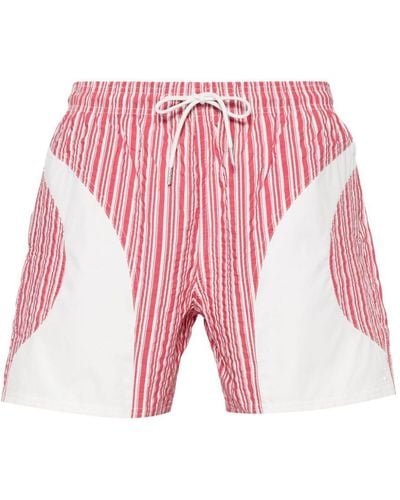 GIMAGUAS Striped Swim Shorts - Pink