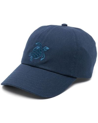 Vilebrequin Logo-embroidered Cotton Cap - Blue