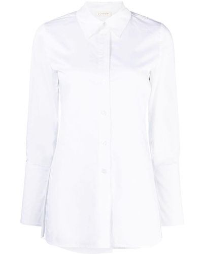 By Malene Birger Padano Long-sleeves Shirt - White