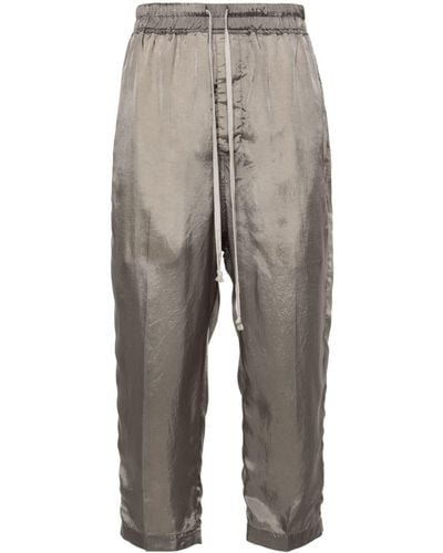 Rick Owens Astaires Cropped-Hose mit hohem Bund - Grau