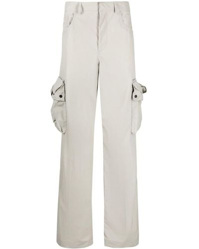 BOTTER Ripstop Cotton Cargo Trousers - White