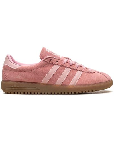 adidas Bermuda Low-top Leather Trainers - Pink