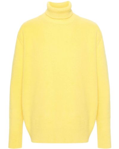 OAMC Whistler Roll-neck Sweater - Yellow