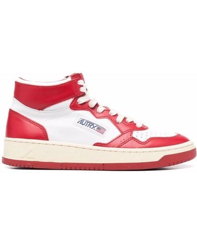 Autry Medalist Low Trainers - Red