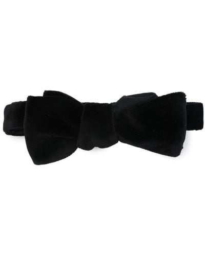 Polo Ralph Lauren Adjustable Velvet Bow Tie - Black