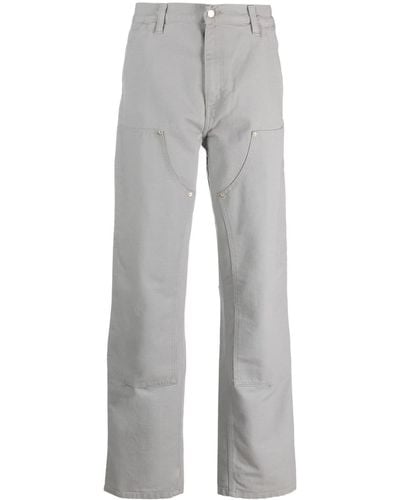 Carhartt Double Knee Straight-leg Jeans - Grey