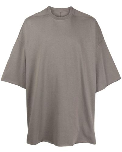 Rick Owens オーバーサイズ Tシャツ - グレー