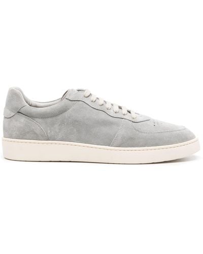 SCAROSSO Agostino Suède Sneakers - Wit