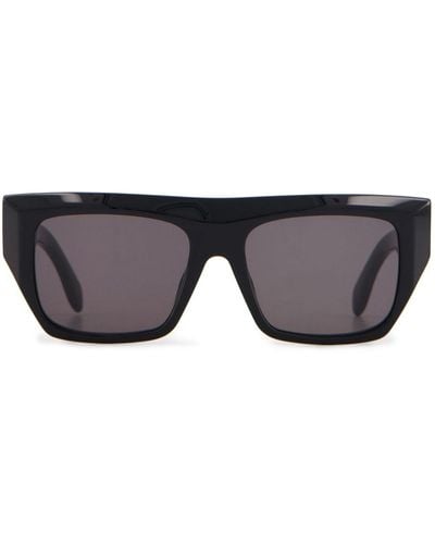 Palm Angels Niland Oversize-frame Sunglasses - Black